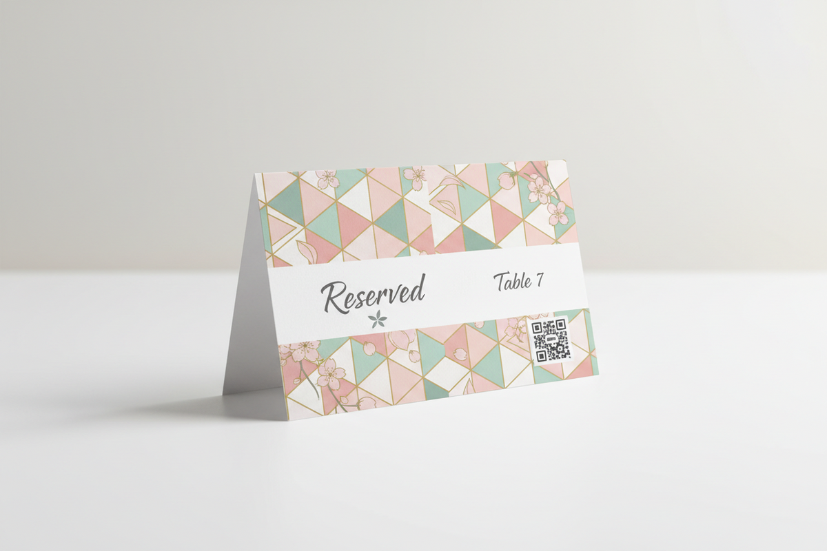 Place Card (Tent Fold)