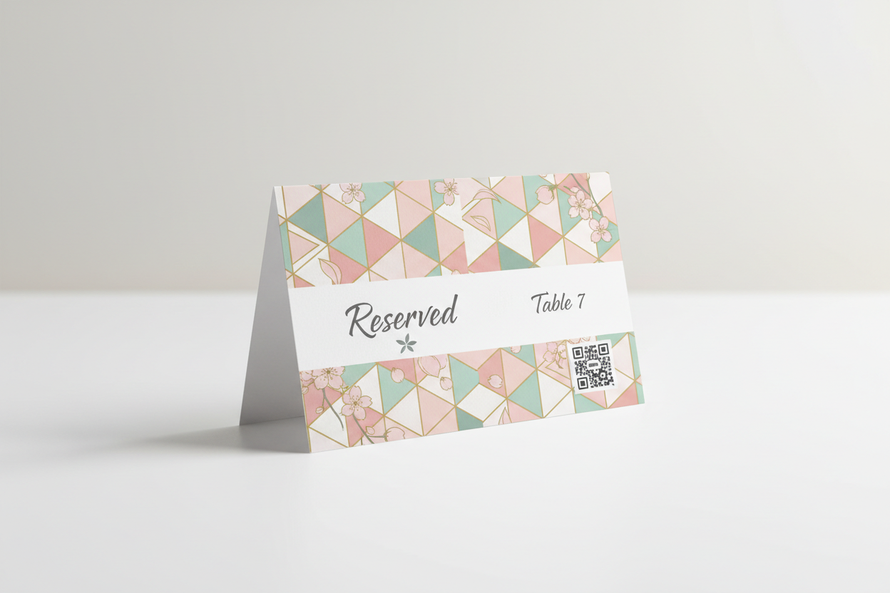 Place Card (Tent Fold)