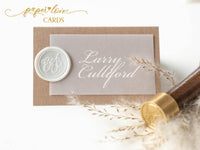 Self Adhesive Wax Seal Sticker, Handmade Wax Seals Premade, Botanical Wax Seal