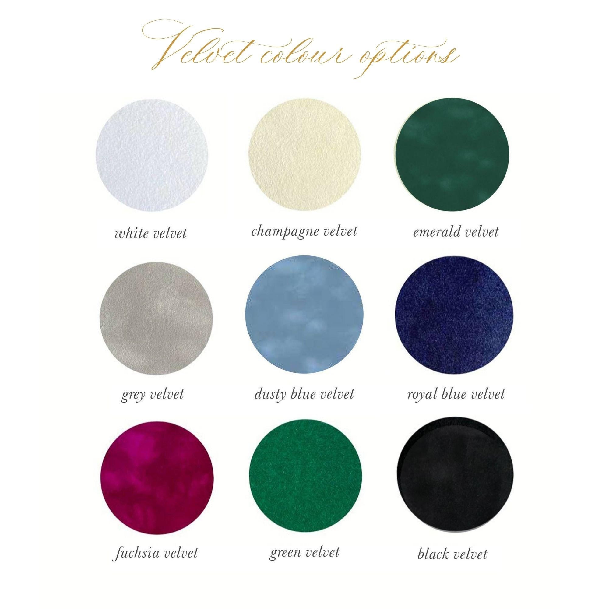 Luxury Invitation Suite with Watercolour Venue & Emerlad Velvet Box