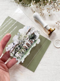 Custom Wedding Venue Watercolour Illustration | Personalized Digital Artwork (Digital Download)