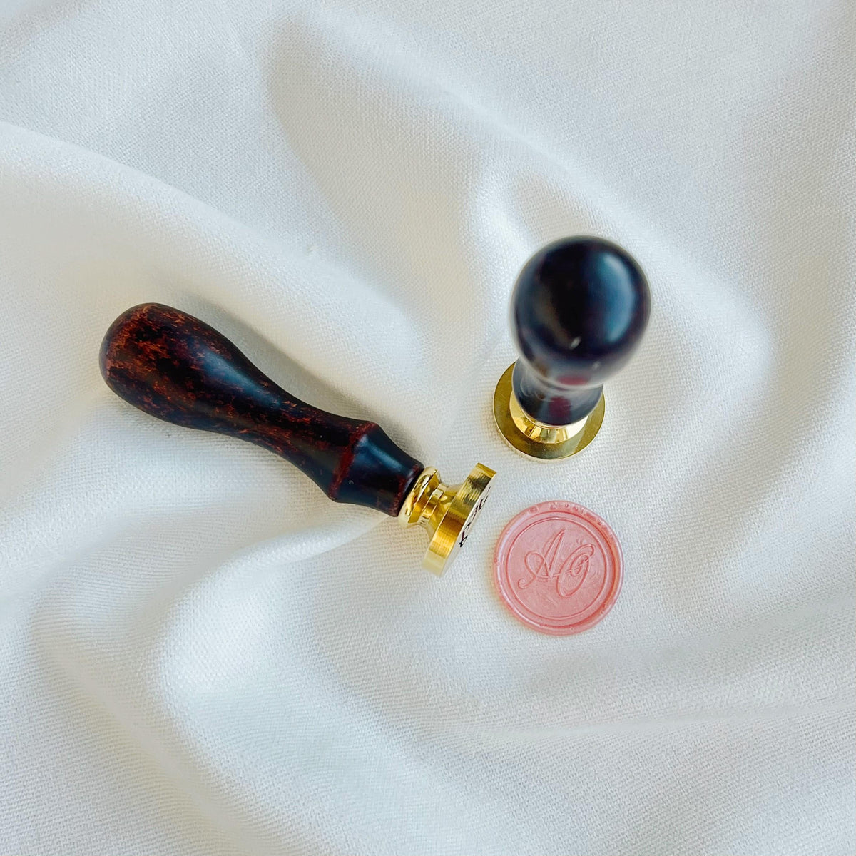 Personalized Initial Wax Seals Stickers, Handmade Wax Seals for Wedding Invitation