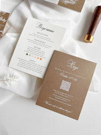 Fine Art Acrylic Wedding Invitation Suite | Old Gold Stationery with Venue Sketch & Floral Vellum, Wax Seal | Balcerowo Palace