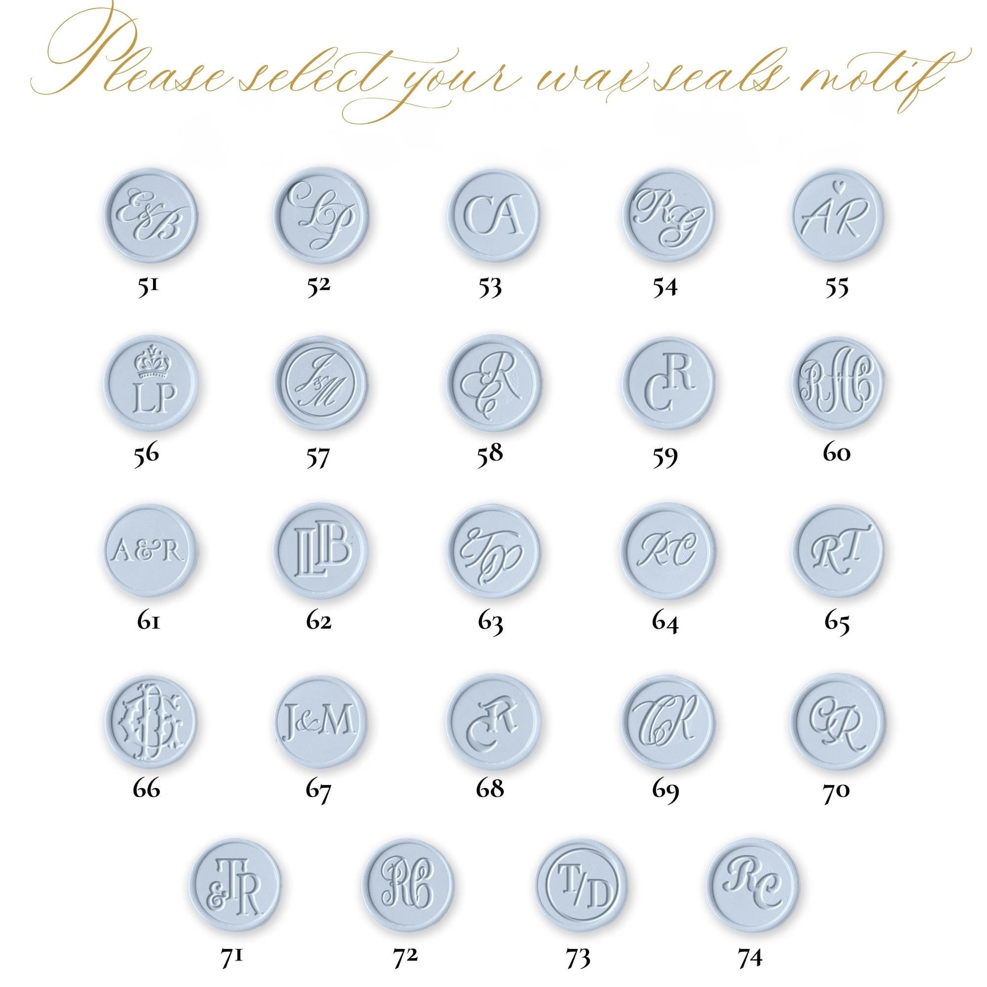 Botanical Leaf Wedding Place Cards with Wax Seal - Personalised Escort Cards