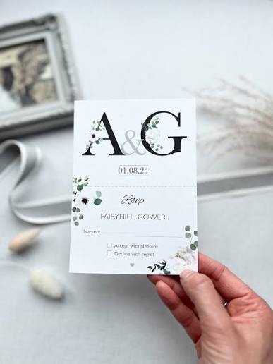 Save the Date Card