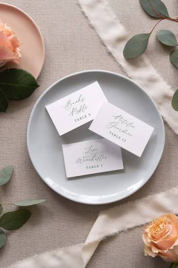 Escort Card