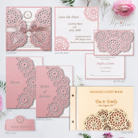 Your Beautiful Personalised Laser Cut Order of Service or Menu