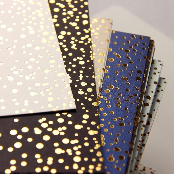 Wedding Invitations with Foil Confetti Elegant  Invitation + Envelope
