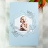 Personalised Baby Invitations with a photo - for Baby Boy - Baptism, First Year, Birthday