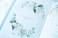 Personalised Baby Invitations with a photo - for Baby Boy - Baptism, First Year, Birthday