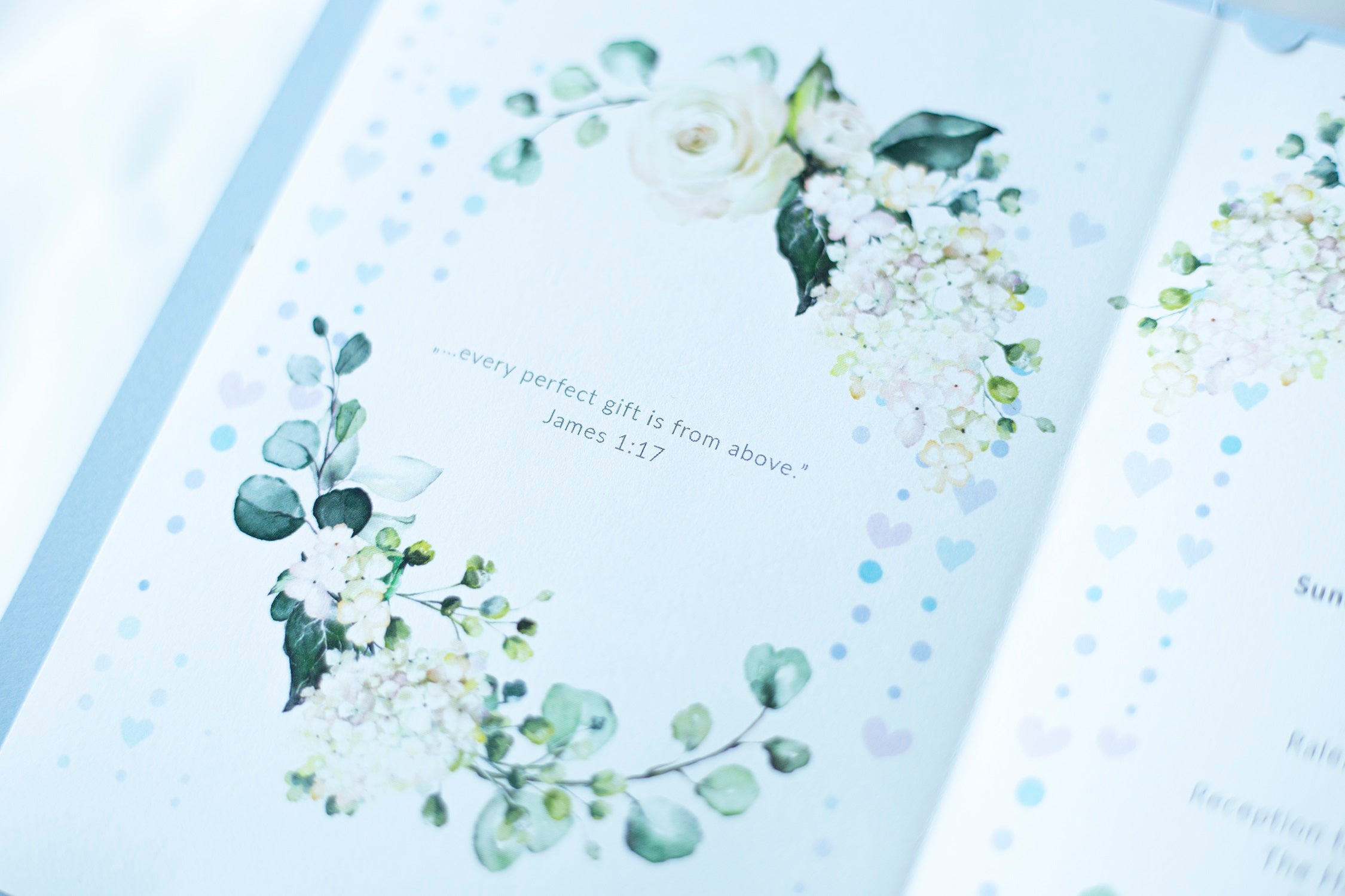 Personalised Baby Invitations with a photo - for Baby Boy - Baptism, First Year, Birthday