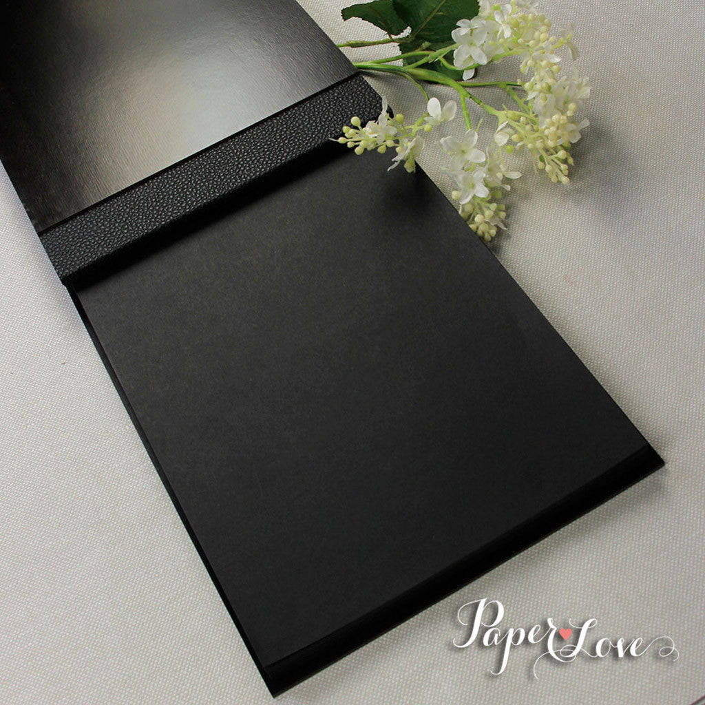 Elegant Brown Wooden Wedding Guest Book with Stylish Laser Cut Cover