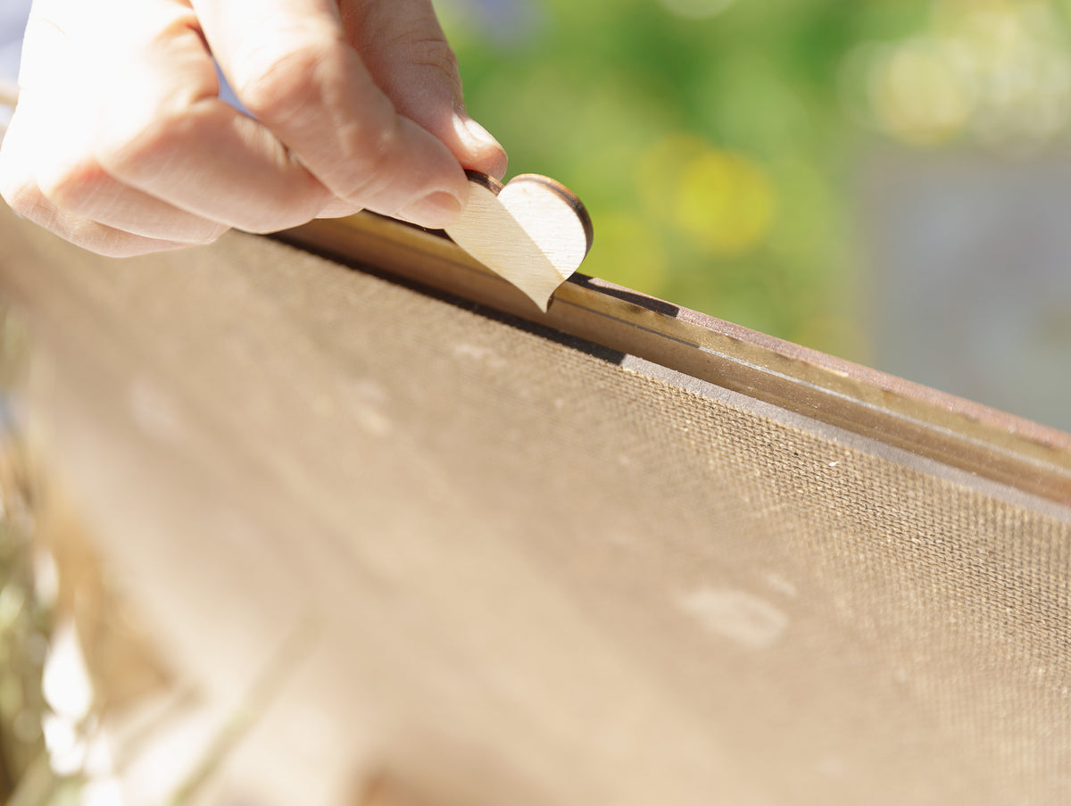Sonoma Oak Personalised Wedding Guestbook, Drop Box Set with Chest + Pen