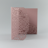 Laser Cut Covers ONLY Pocket Fold Invitations 7 colours