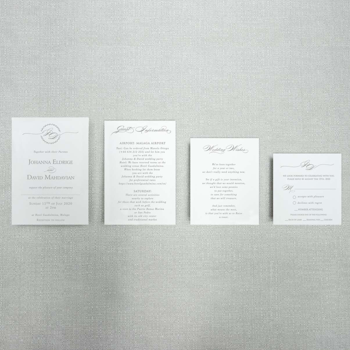 Burgundy Pocketfold Laser Cut Invitations