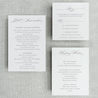 Burgundy Pocketfold Laser Cut Invitations