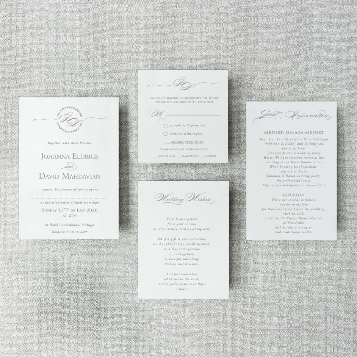 Burgundy Pocketfold Laser Cut Invitations for 4 inserts